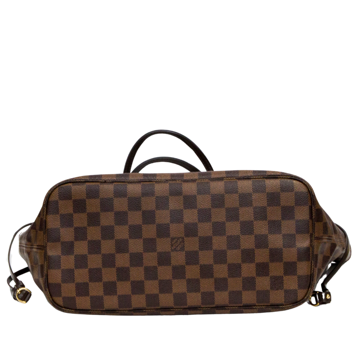 LOUIS VUITTON DAMIER EBENE CANVAS NEVERFULL MM TOTE BAG AR2144