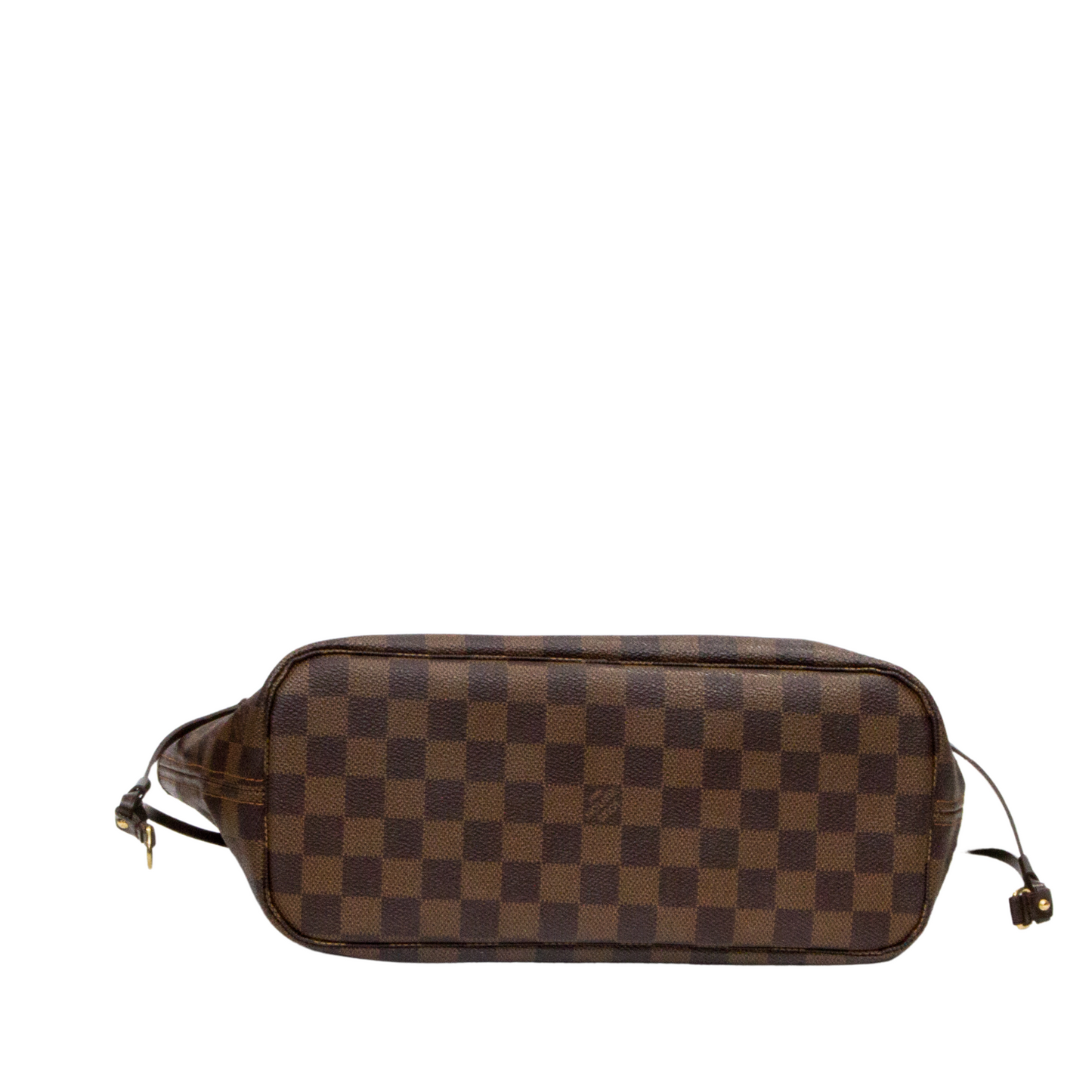 LOUIS VUITTON DAMIER EBENE CANVAS NEVERFULL PM TOTE BAG V12141