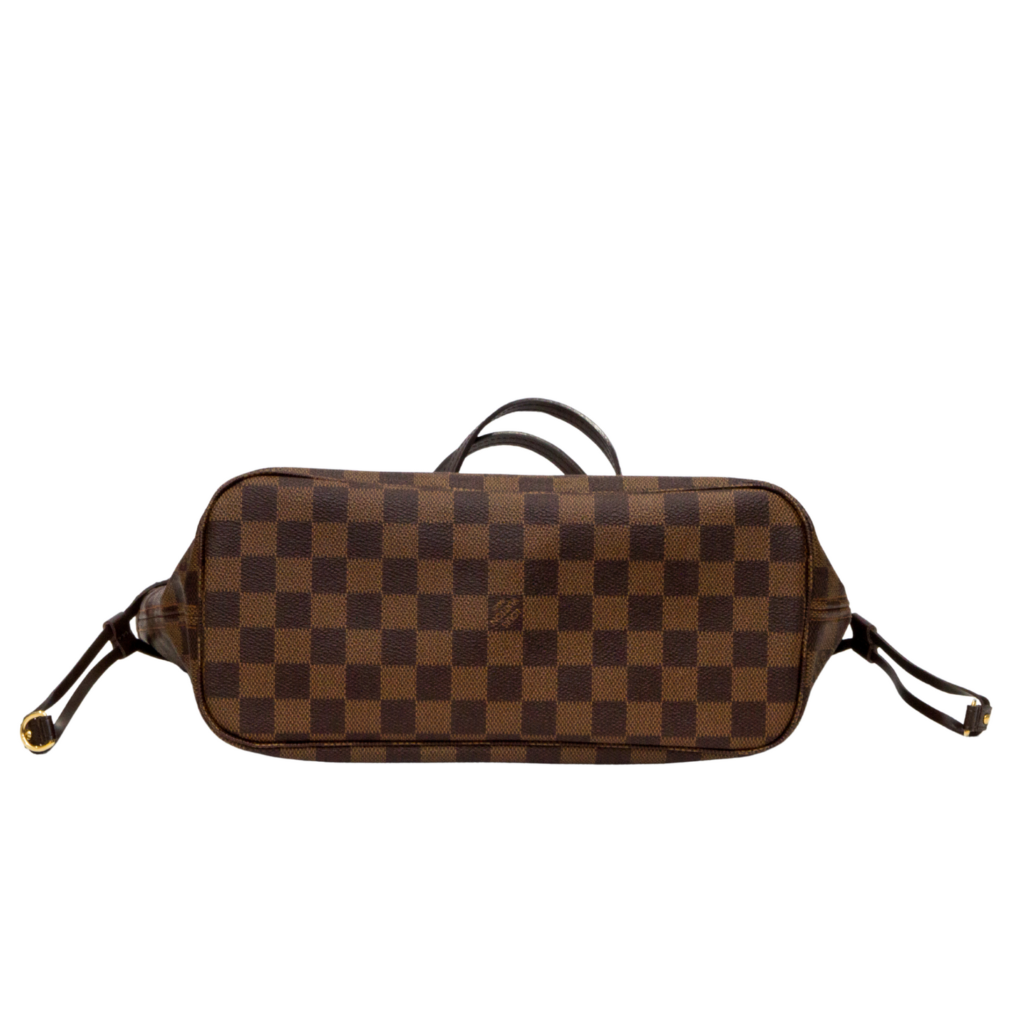 LOUIS VUITTON DAMIER EBENE CANVAS NEVERFULL PM TOTE BAG SD1029
