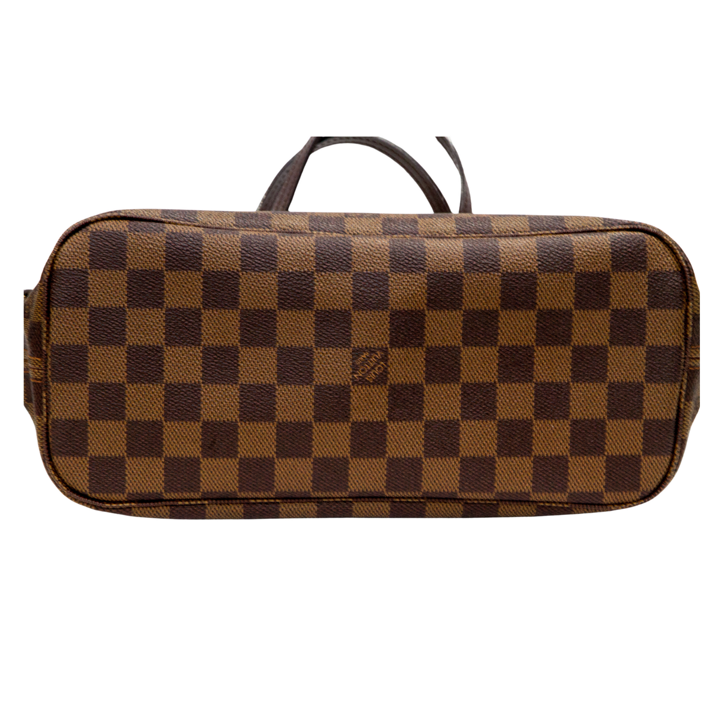 LOUIS VUITTON DAMIER EBENE CANVAS NEVERFULL PM TOTE BAG V12141