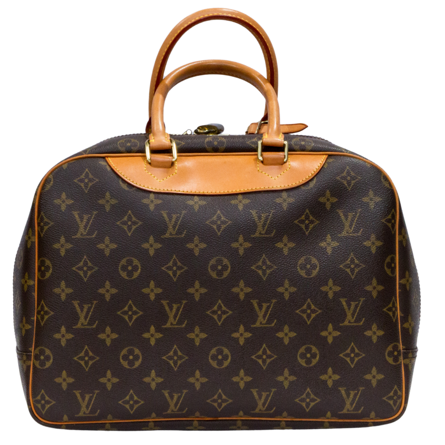 LOUIS VUITTON MONOGRAM CANVAS DEAUVILLE TOP HANDLE VINTAGE BAG M80042