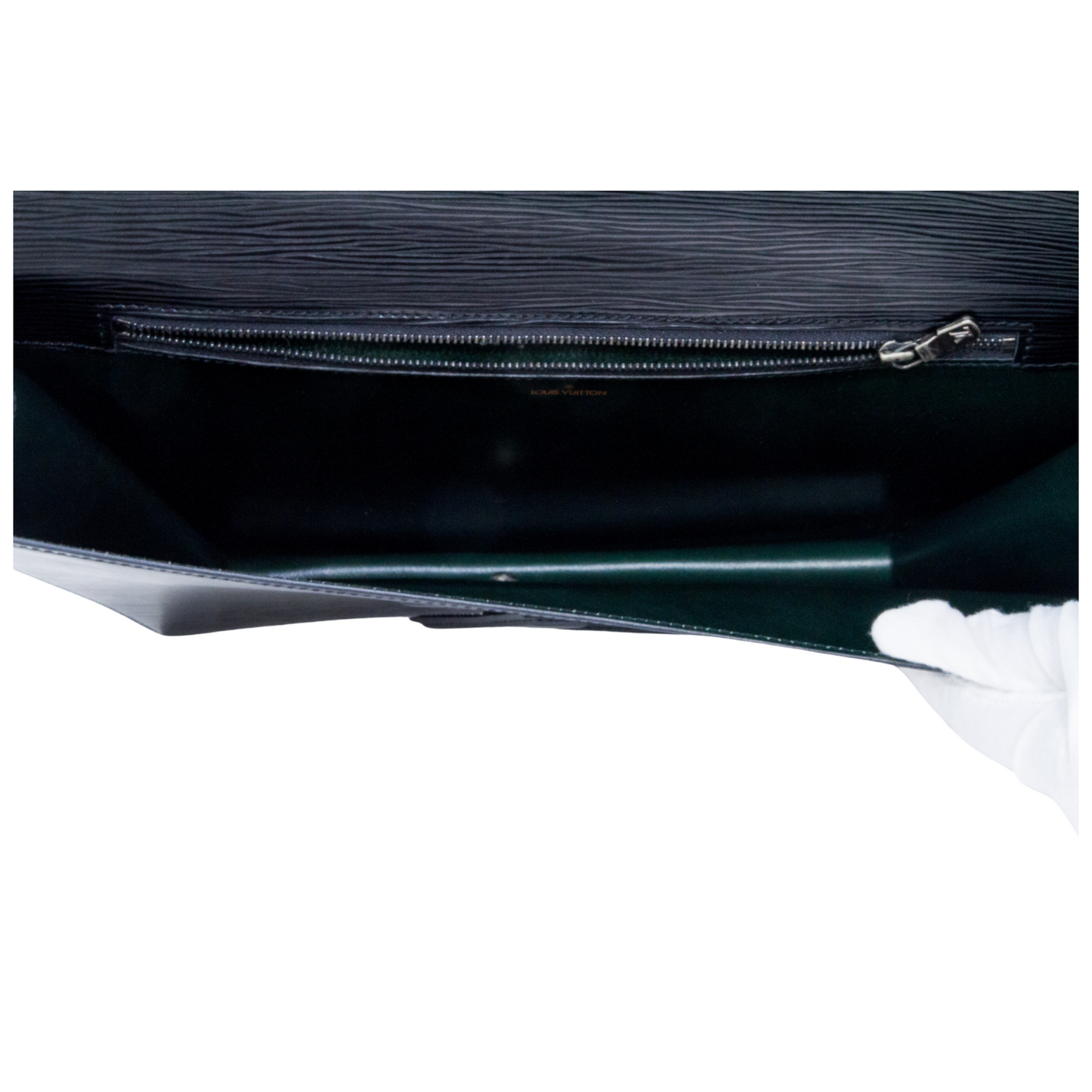 LOUIS VUITTON TRAPEZE EPI TWIST LV CLUTCH BAG