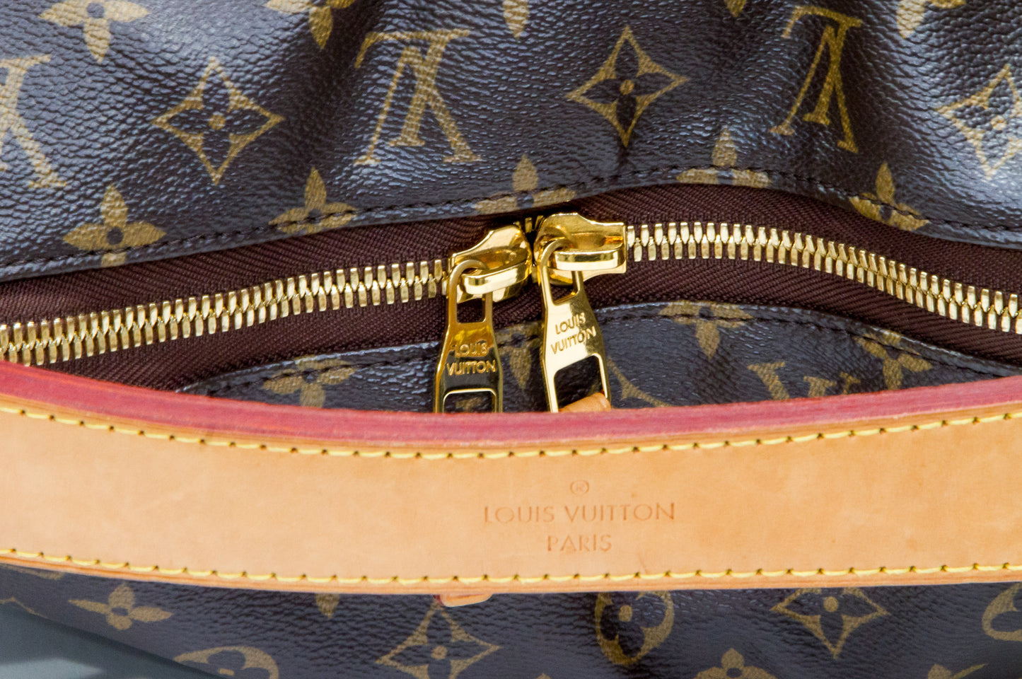 LOUIS VUITTON MONOGRAM CANVAS SULLY MM HANDBAG TJ3181